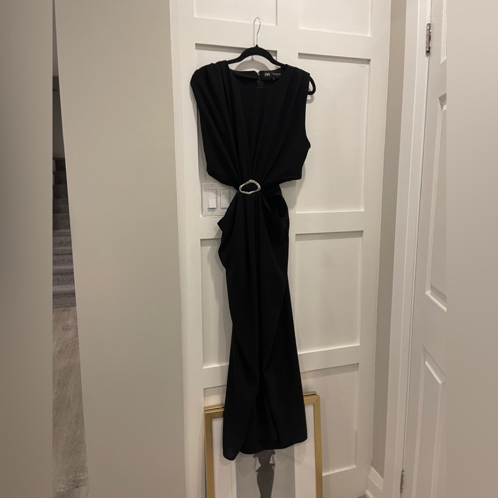 Zara Black Maxi Dress